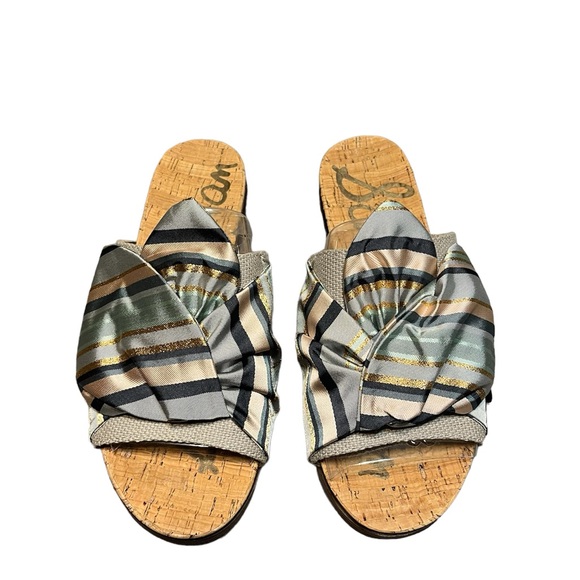 Sam Edelman Heidi Striped Knot Sandals - Picture 4 of 9